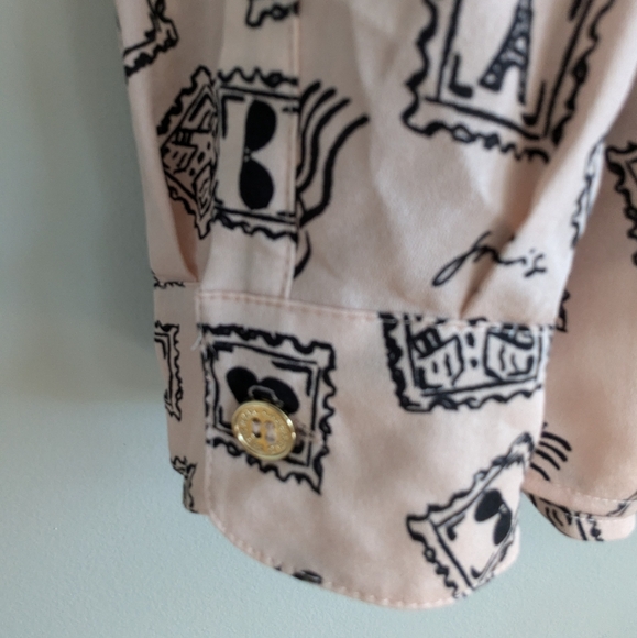 Karl Lagerfeld Paris Pink Button Down Shirt 🩷 - Picture 4 of 6